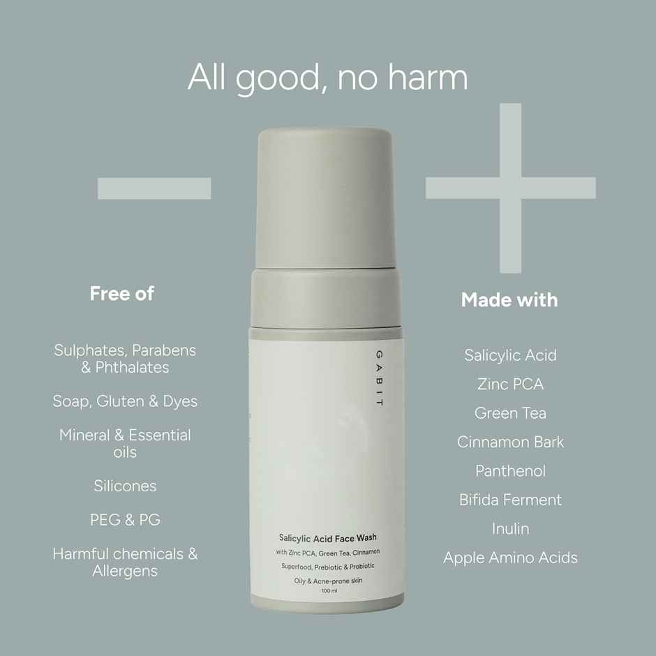 Gabit Salicylic Acid Face Wash