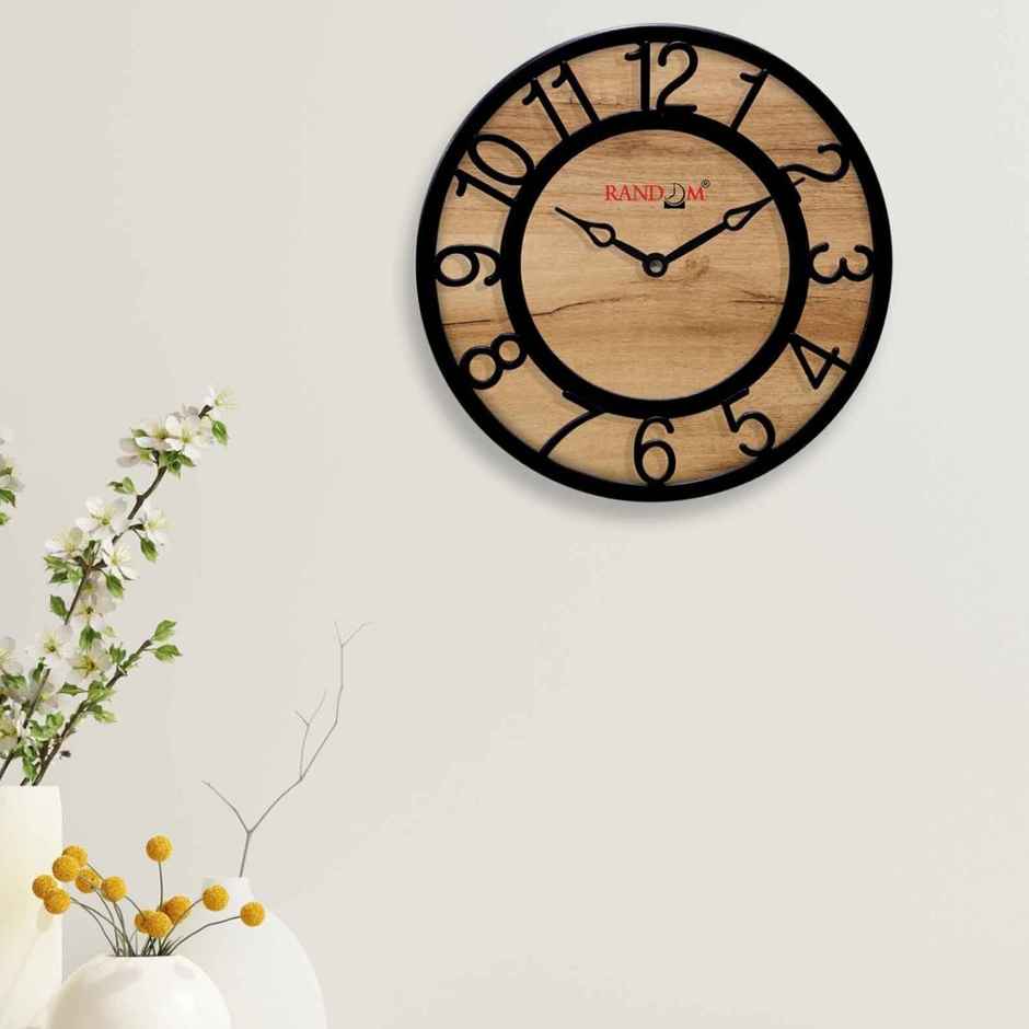 Casacraft by Pepperfry Artisan Contemporary 8 Inches Plastic Wall Clock
