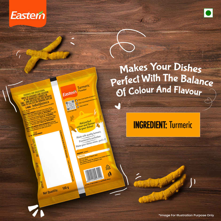 Eastern Turmeric Powder(100 gms), Eastern Coriander Powder(100 gms) & Eastern Chilly Powder(100 gms) Combo