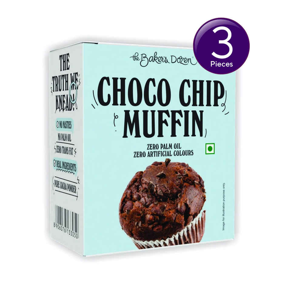 The Baker'S Dozen Choco Chip Muffin Combo 