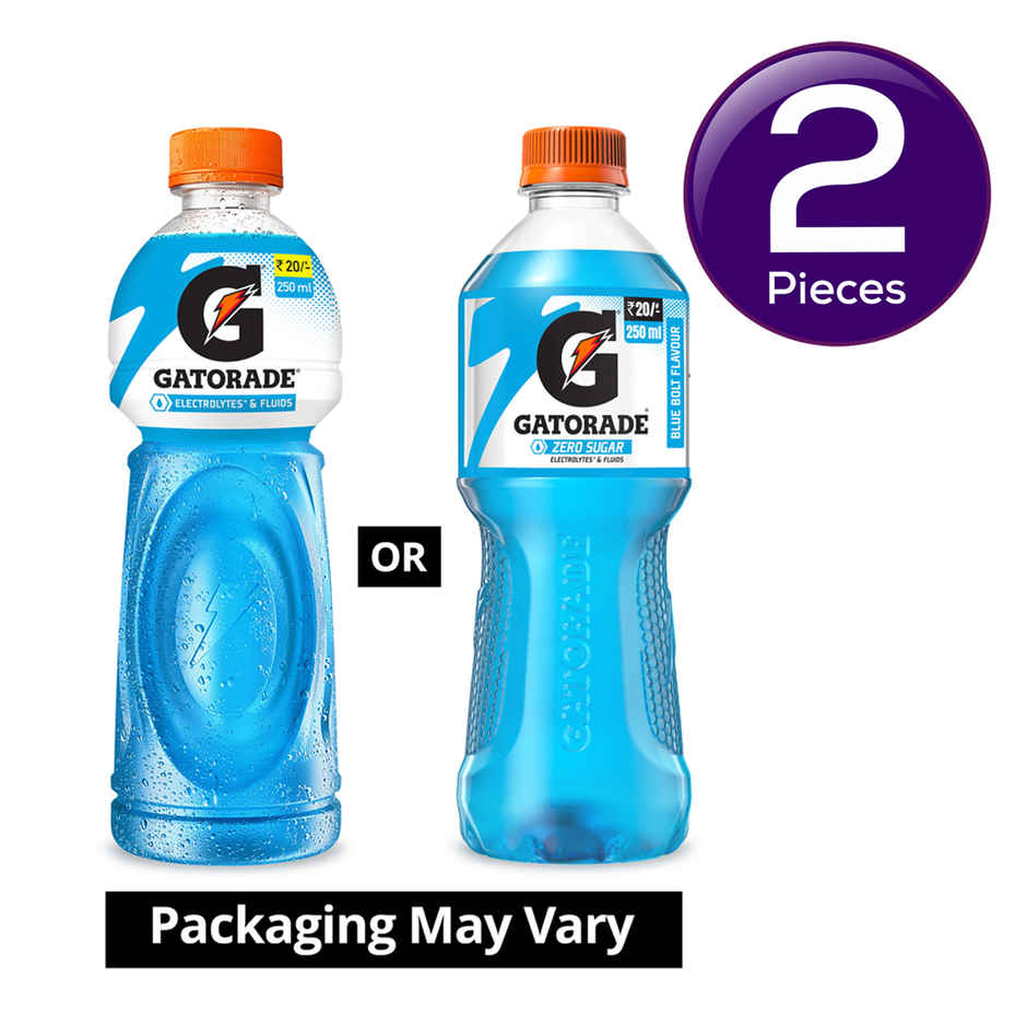 Gatorade Blue Bolt Zero Sugar Energy Drink Combo