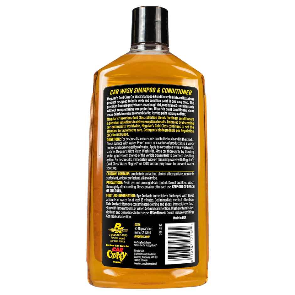 Meguiar's Gold Class Car Wash Shampoo & Conditioner