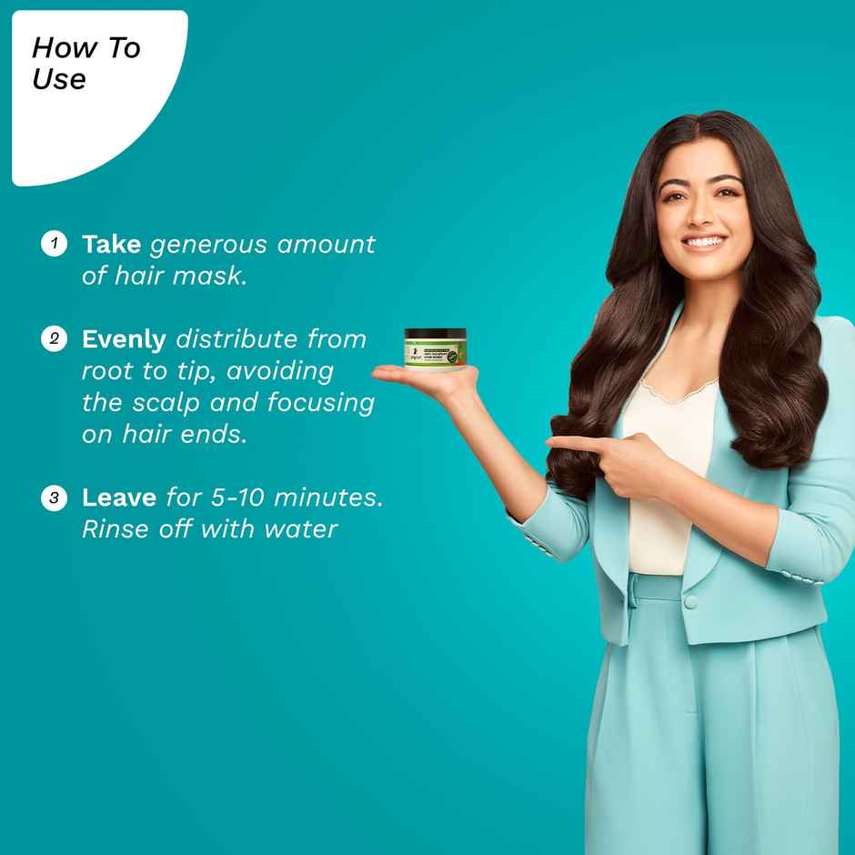 Pilgrim Australian Tea Tree Anti-Dandruff Hair Mask Makes Hair Smooth & Deeply Moisturizes