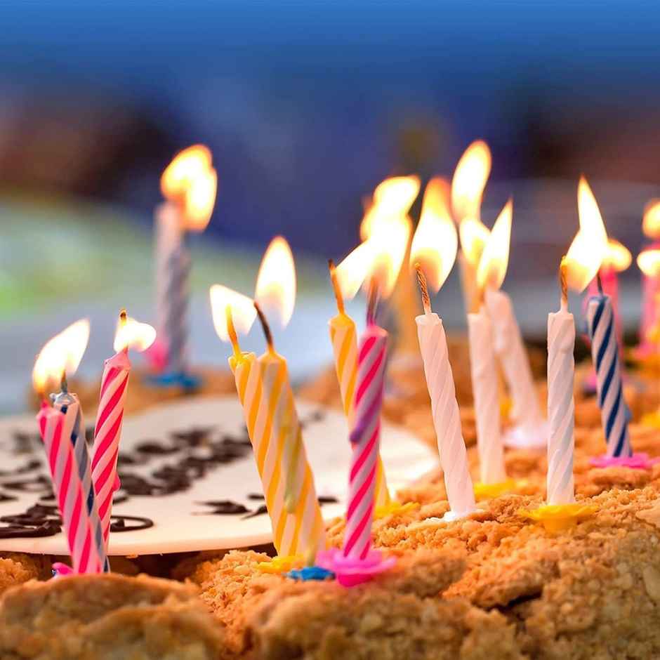 Multicolor Candles For Decoration | Party Propz