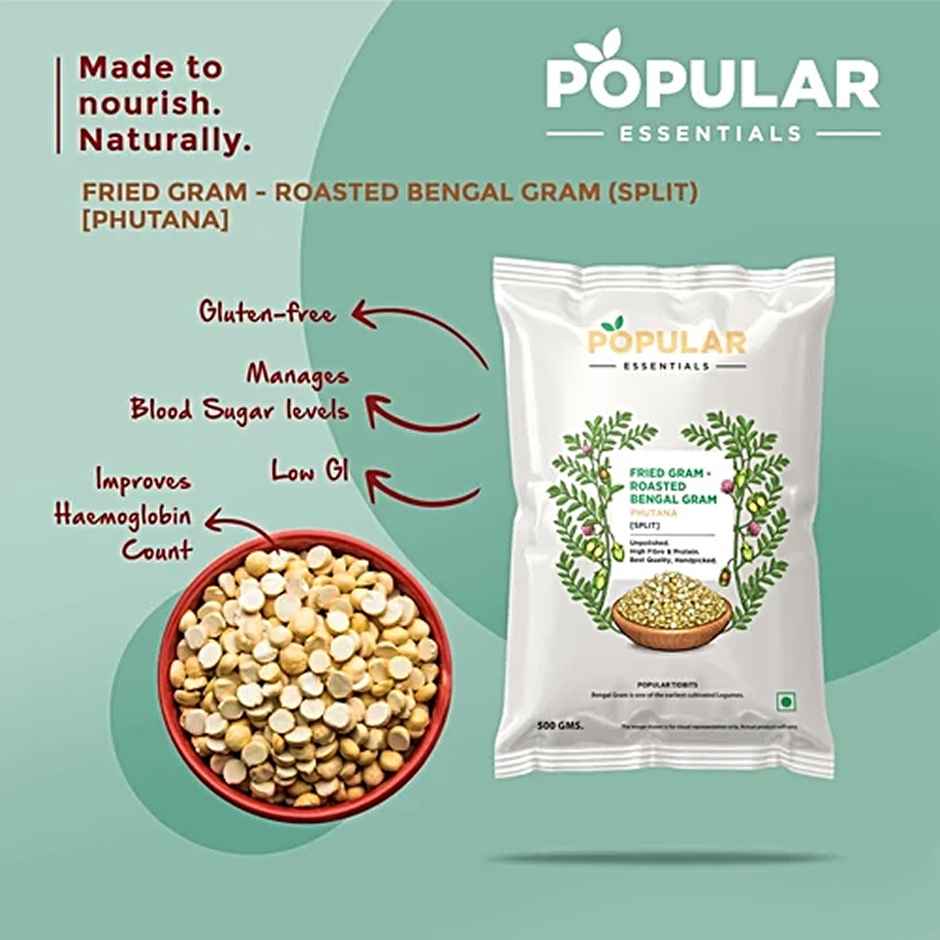 Popular Essentials Fried Gram | Bengal Gram