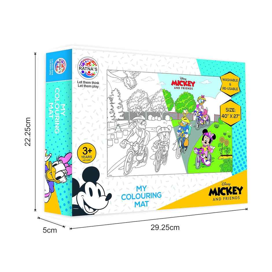 Ratna's My Colouring Mat Mickey & Friends