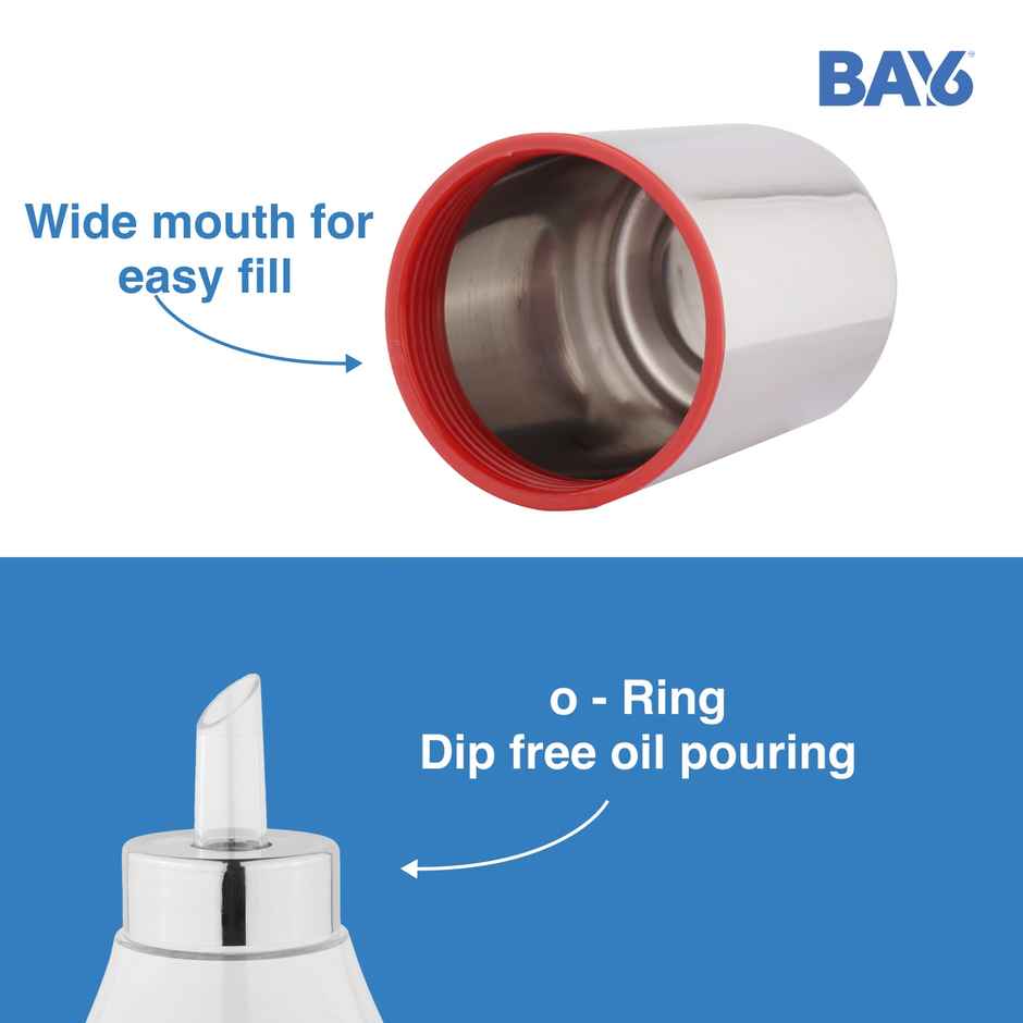 BAY6 Steel Oil Dispenser - 900 ml