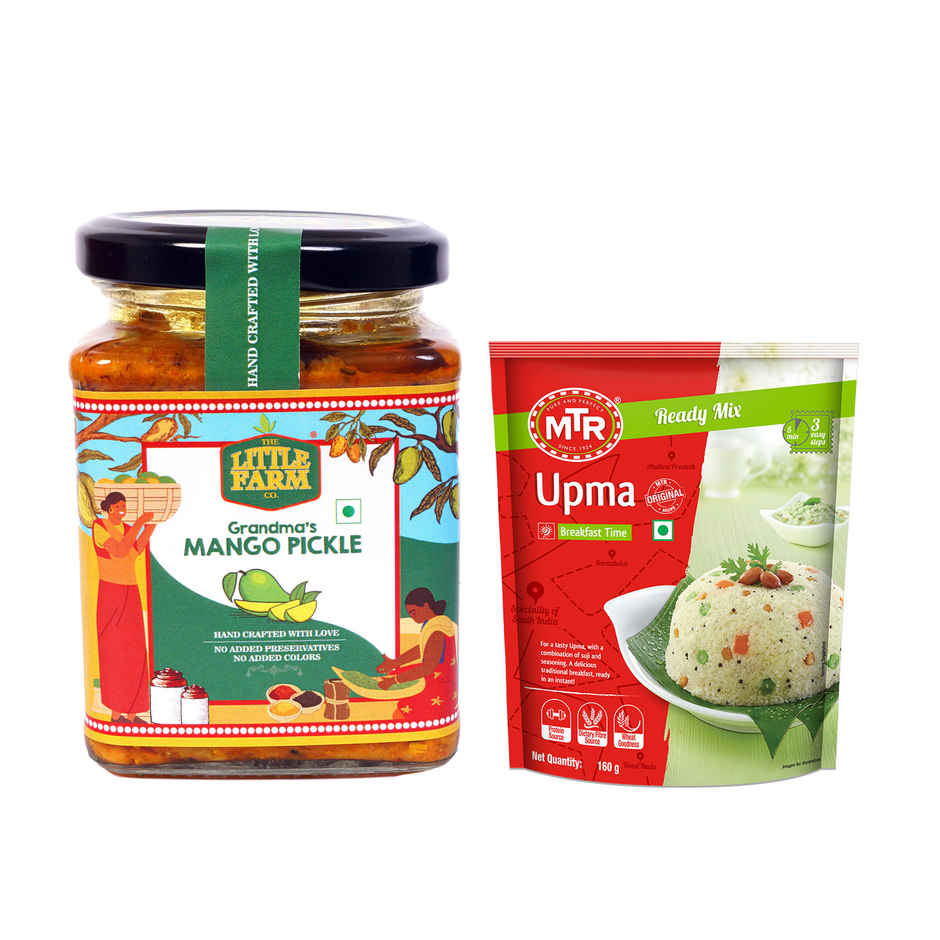Tlfc Mango Pickle(250gms) & Mtr Upma(160gms) Combo