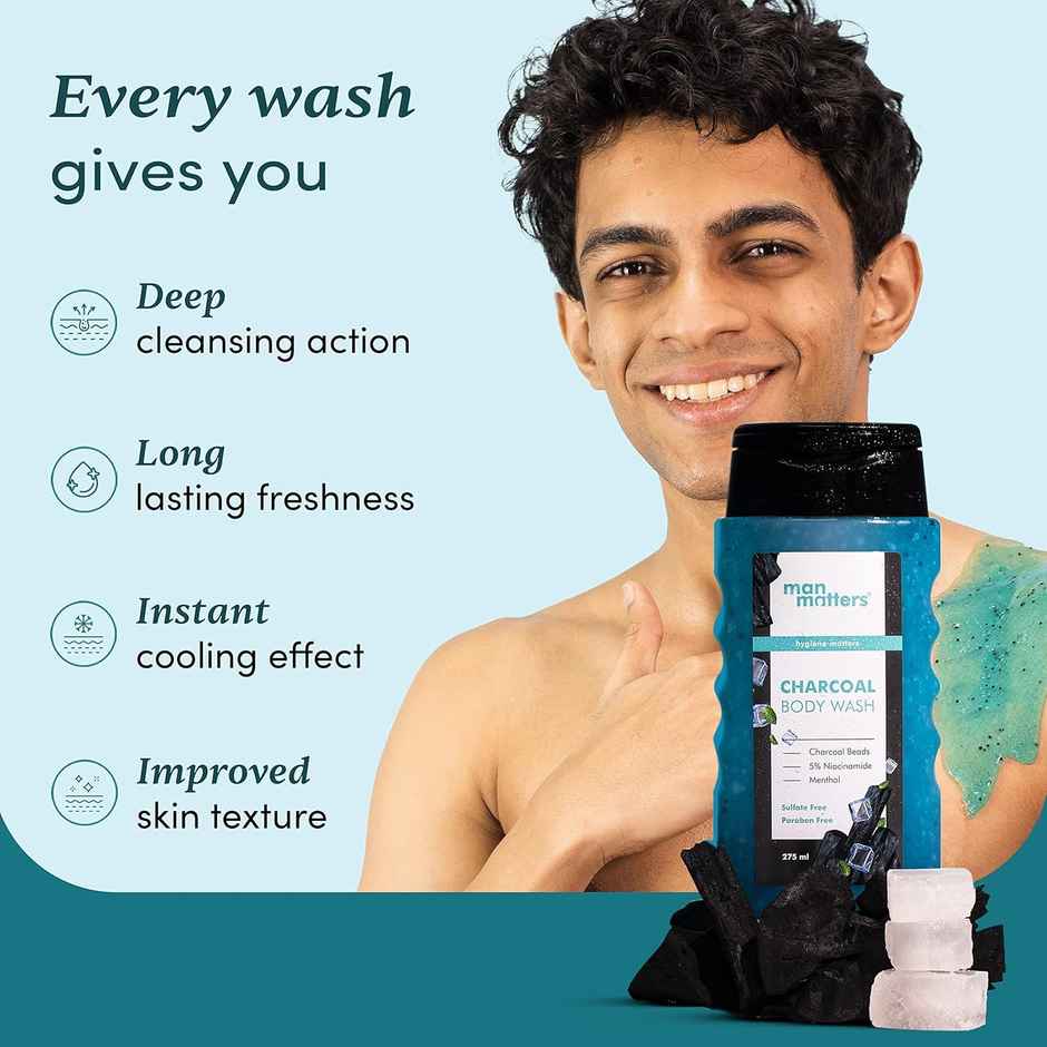 Man Matters Charcoal Body Wash