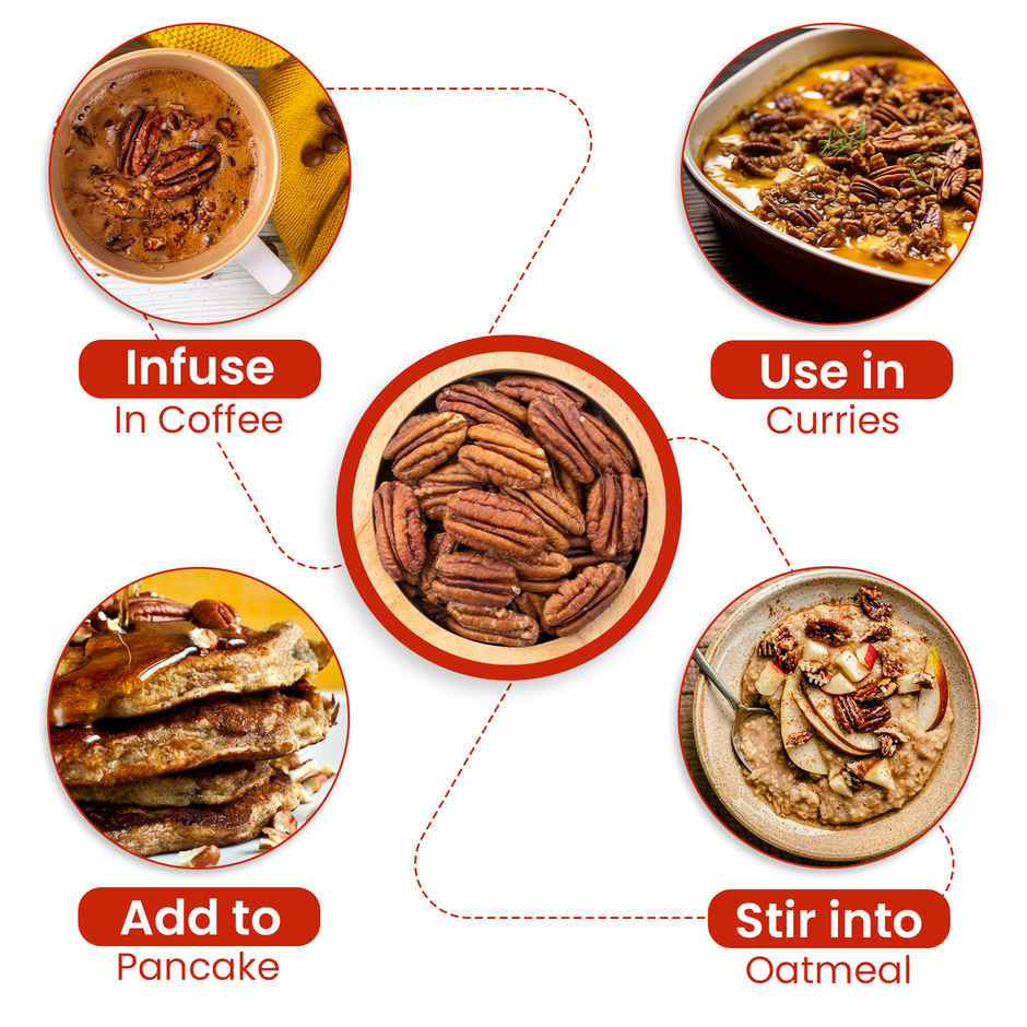 Nutraj Classic Pecan Nuts Pouch