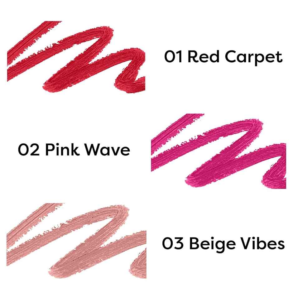 SUGAR POP Velvet Matte Lip Liner 02 Pink Wave