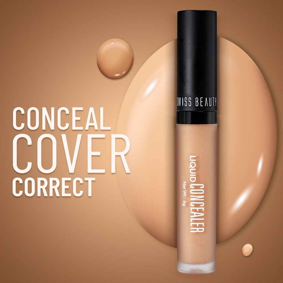 Swiss Beauty Liquid Concealer - 01 Warm Sand