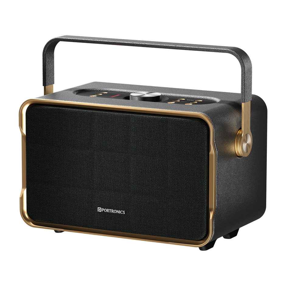 Portronics Harmony 80W Premium Portable HD Sound Speaker, Upto 6 Hours Playtime, 2.1 Channel,