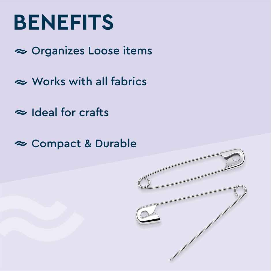 GUBB Safety Pin | Size 2 | Pack Of 24