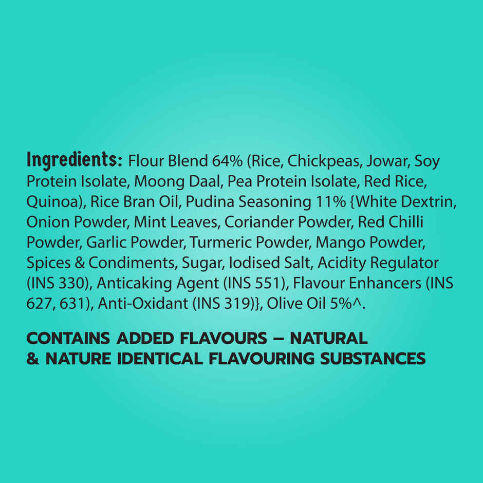 Klaw Pudina Blast Supergrain Puffs | Baked Not Fried | High Protein | Made with Olive Oil