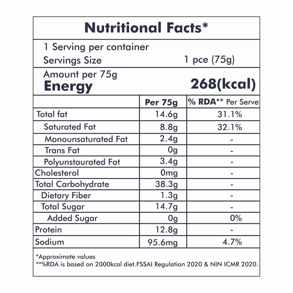 Unifit Chocolate Brownie | Rich and Fudgy | High Protein and Fiber | Guilt-Free Indulgence