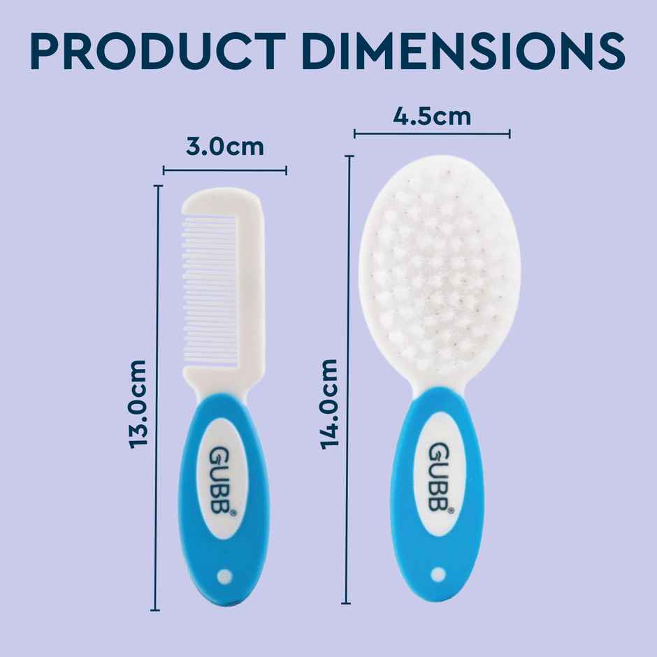 GUBB Comb & Brush | Nylon Hair