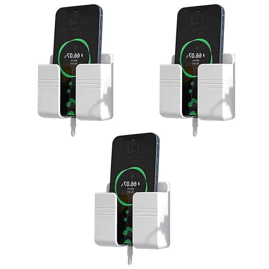 Perpetual Wall Mounted Organizer for Mobile, TV Remote Controls and Air Conditioner Remote Controls