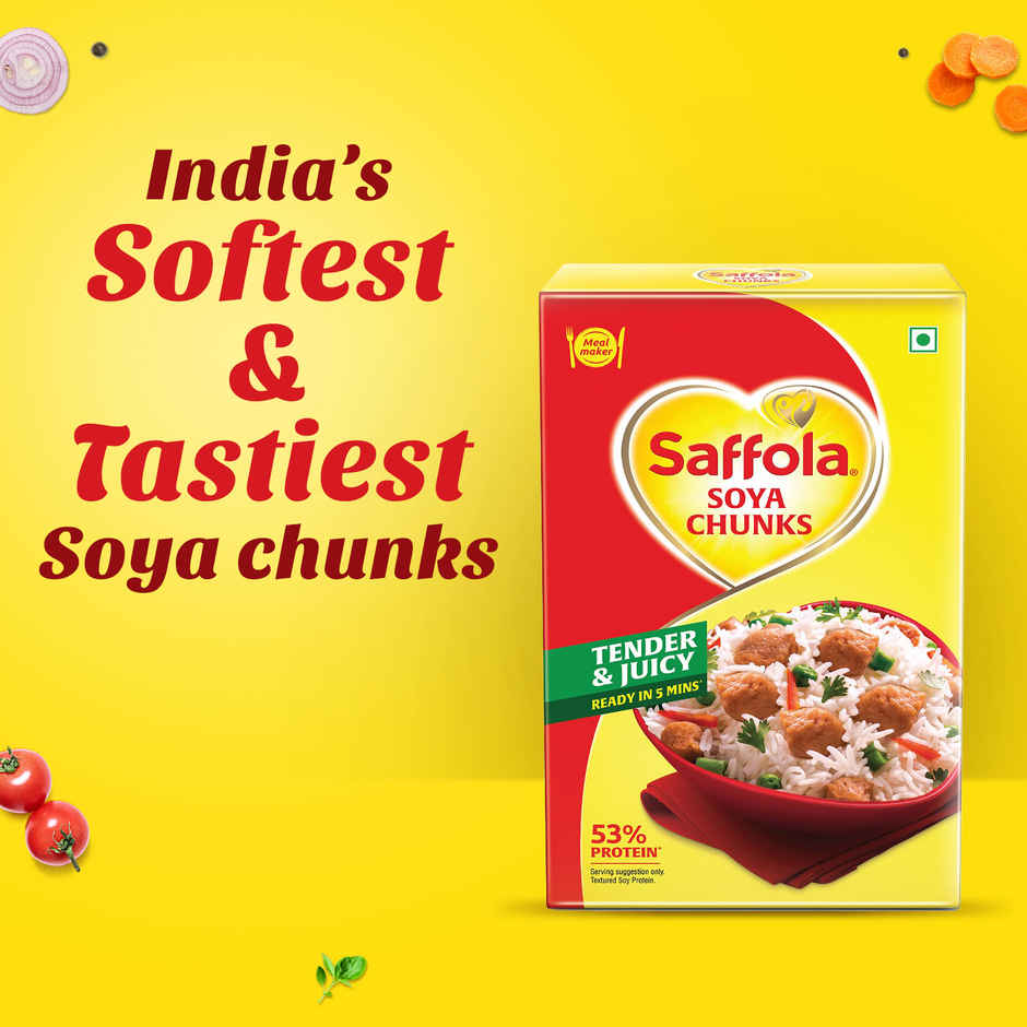 Saffola Mealmaker Soya Chunks Pouch