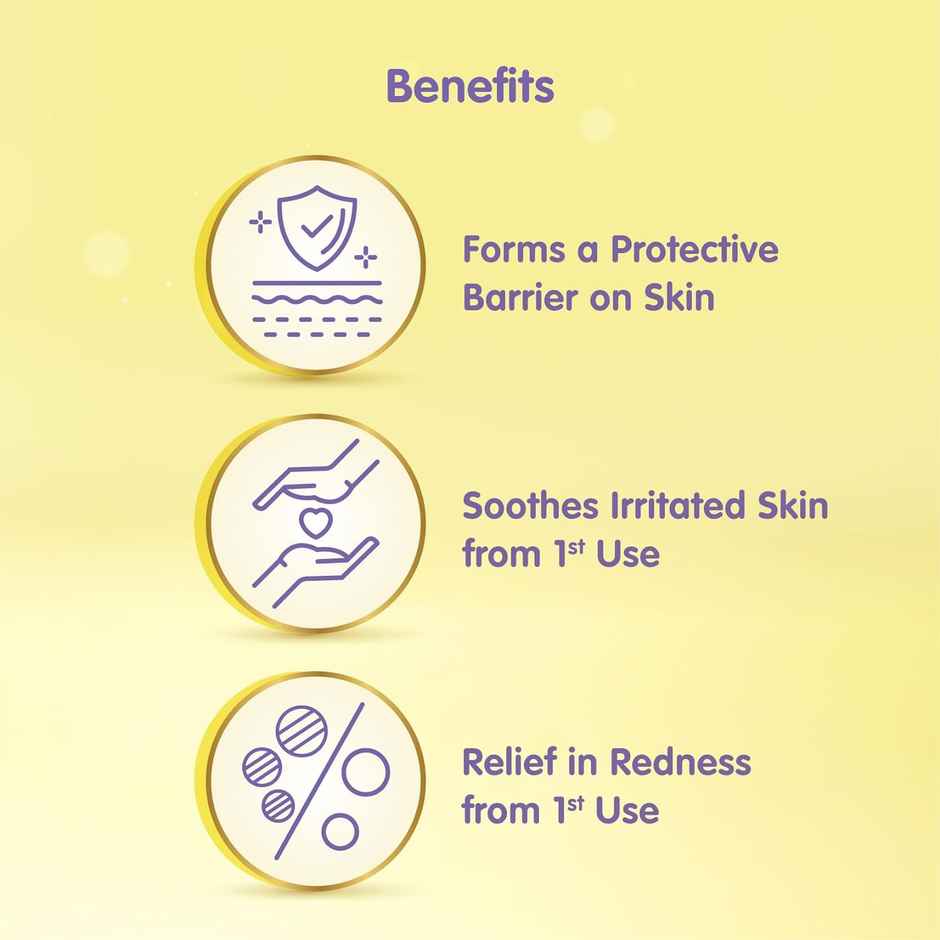 Himalaya Baby Rash Relief Cream With Pure Cow Ghee & Ph 5.5