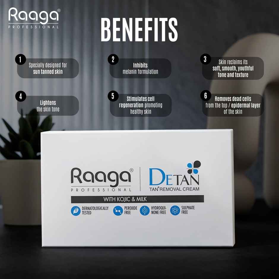 Raaga Professional De-Tan Tan Removal Cream