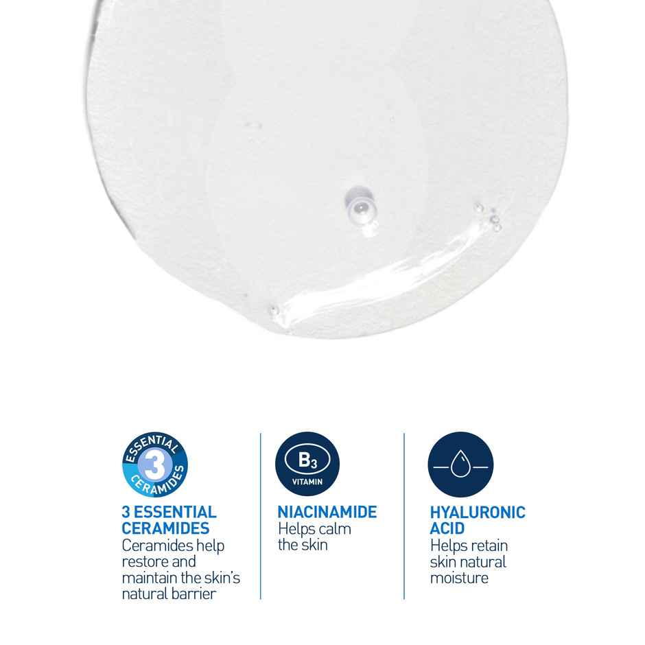 CeraVe Foaming Cleanser Face Wash For Oily Skin With Hyaluronic Acid, Ceramides & Niacinamide