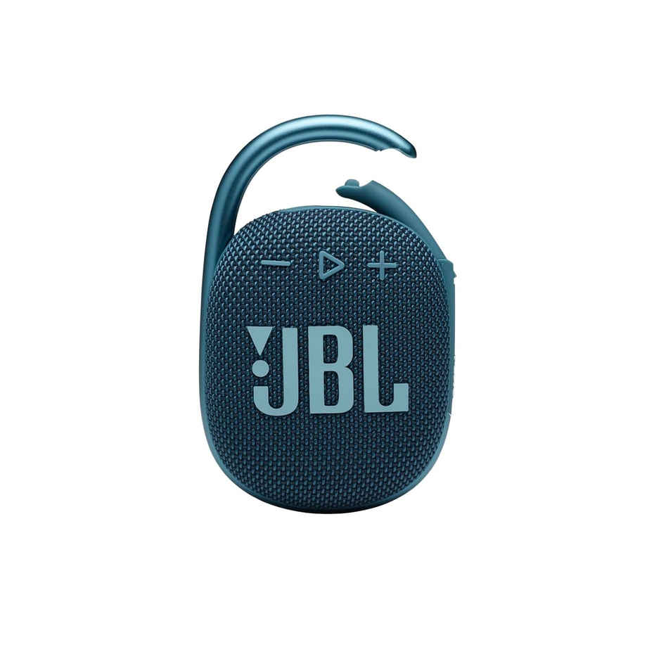 JBL Clip 4, Wireless Ultra Portable Bluetooth Speaker (Without Mic, Blue)