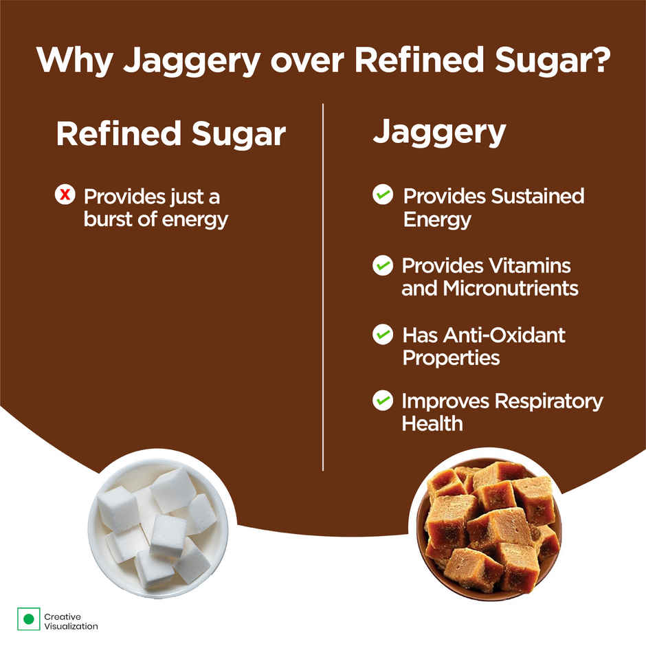 Zandu Jaggery Chyawanprash Avaleha, Made with Jaggery (Gur), No added Sugar