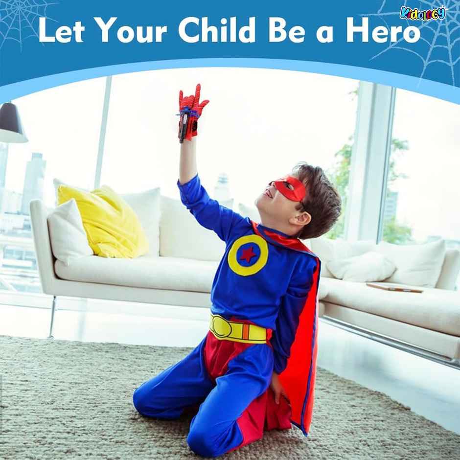 Kidology Spider Web Shooters for Kids, Spider Web Shooter,Spider Launcher Wrist Toys