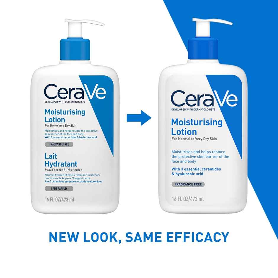 CeraVe Moisturizing Lotion for Normal to Dry Skin with Ceramides & Hyaluronic Acid