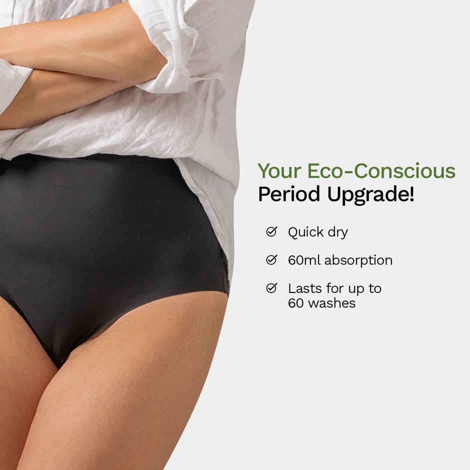 Pee Safe Reusable Period Panty For Women & Girls | Extra Large Size | Lasts Up to 60 Washes