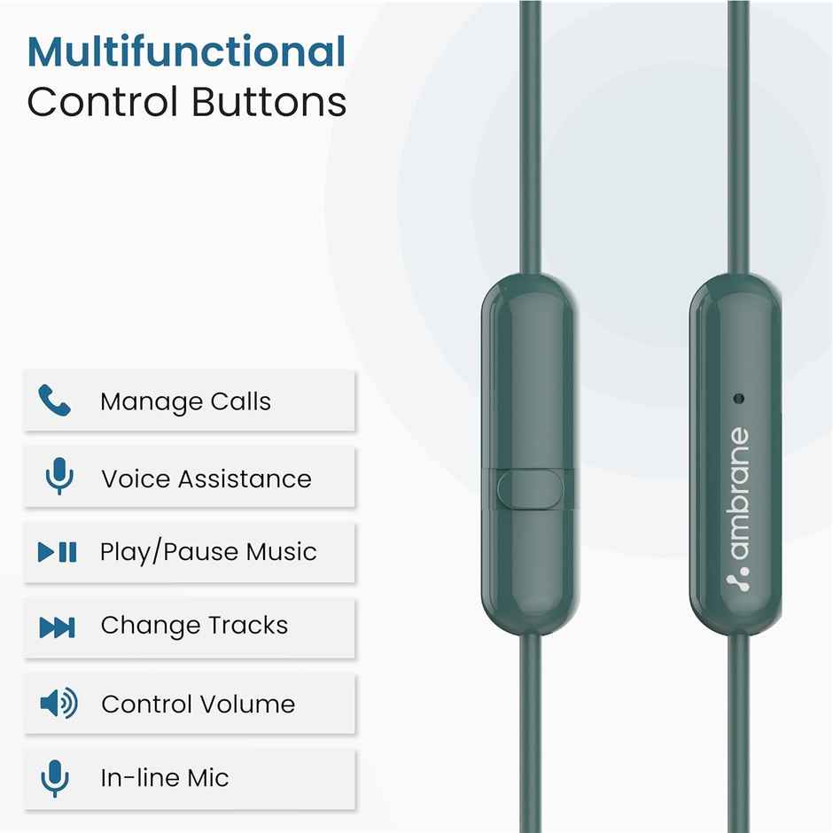 Ambrane Stringz 38 Lite Wired Earphones