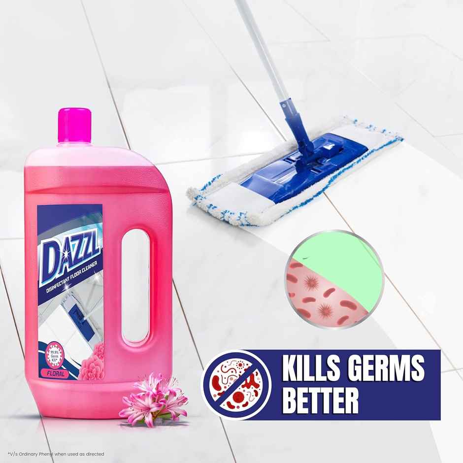 Dazzl Floral Disinfectant Floor Cleaner