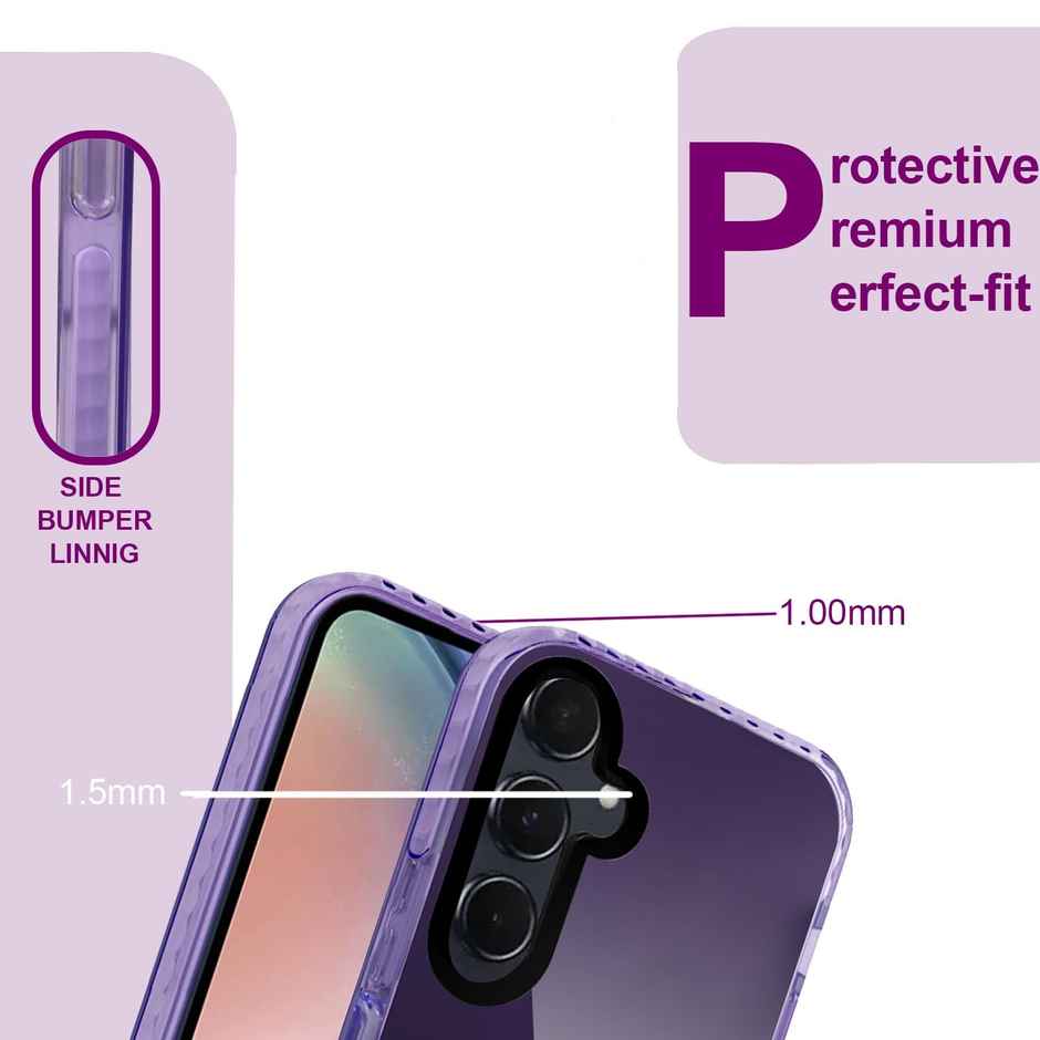 Artistque Case for Samsung Galaxy A55 5g / Samsung A55 Back Cover | ultra Stylish Transparent Cover