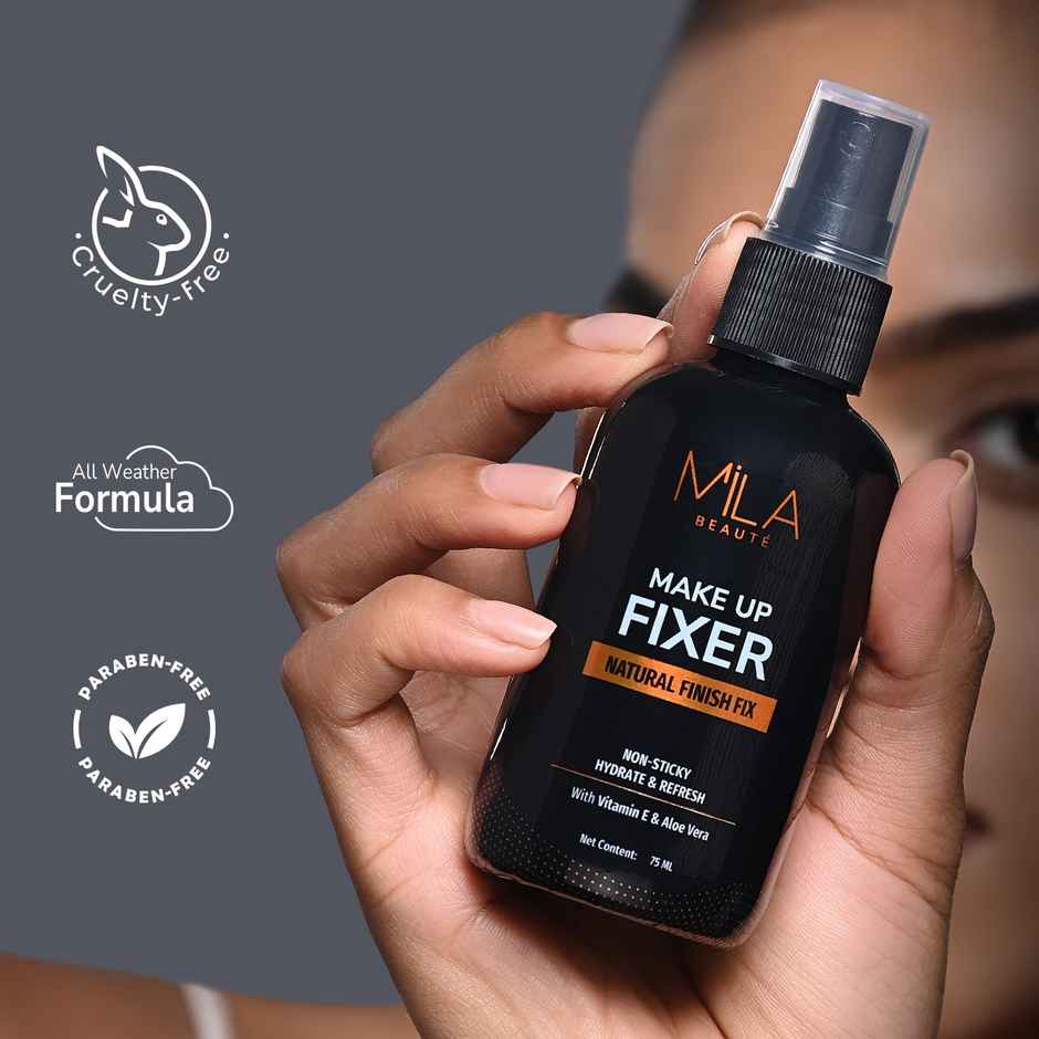 Mila Beaute Natural Makeup Fixer With Vitamin E and Aloe Vera