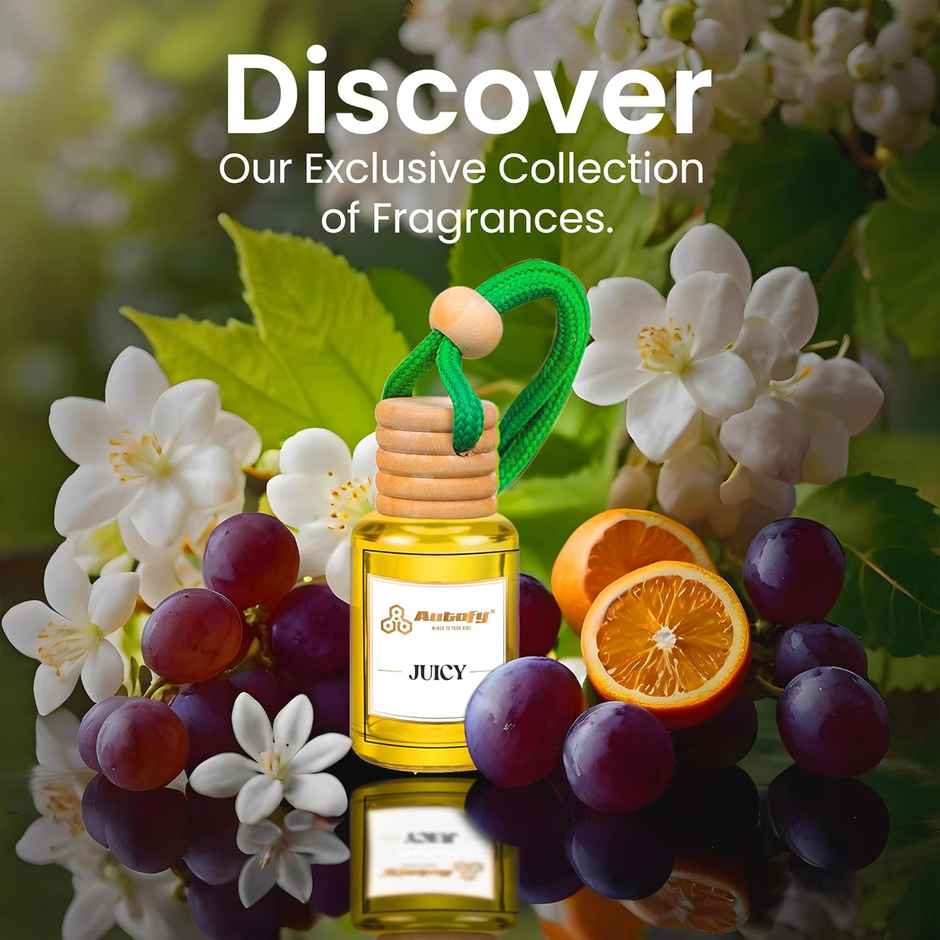 Autofy AIRHAVEN Car Perfume Hanging Car Fragrance Car Air Freshener Long Lasting | Juicy