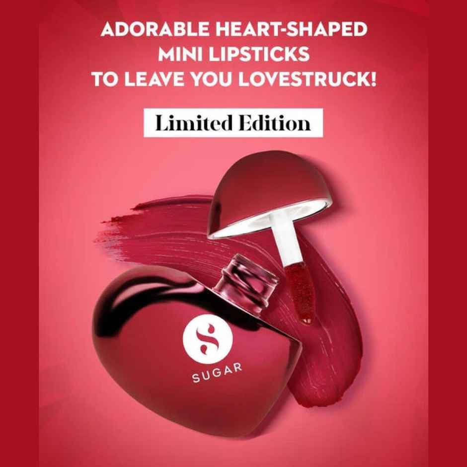 SUGAR Cosmetics La La Love 18Hr Liquid Lipstick | Scarlet Smitten