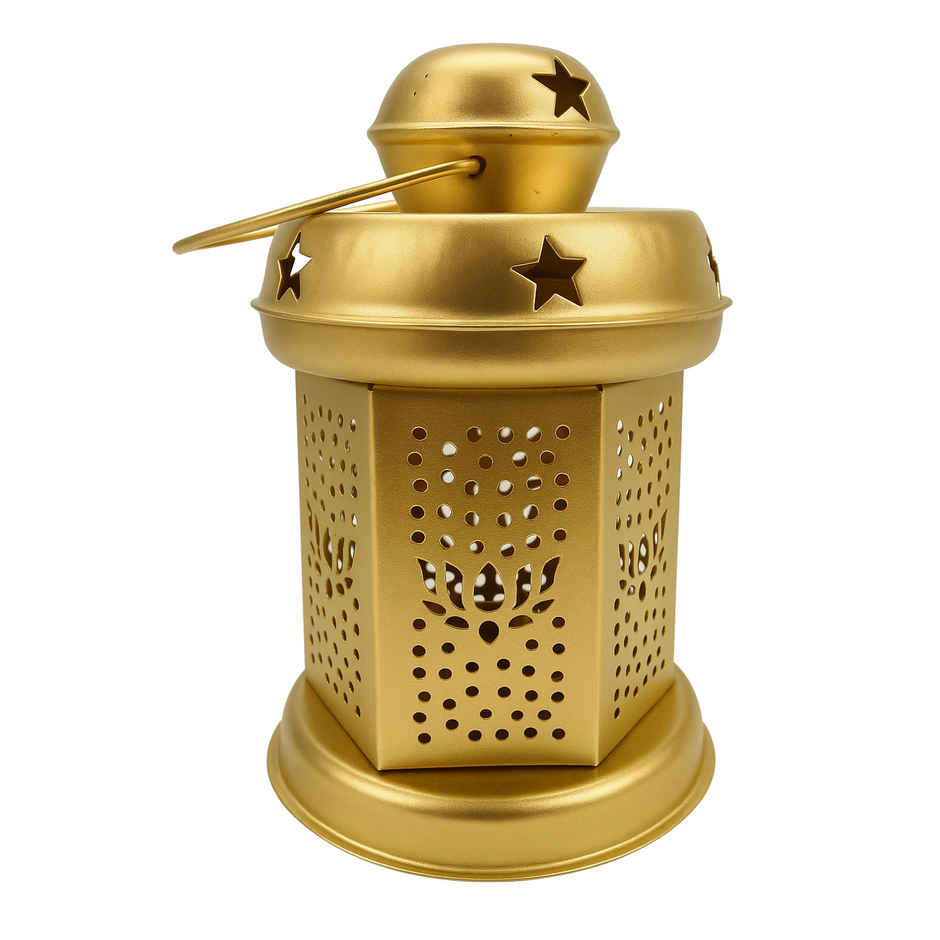 Decorative Lantern Tea Light Holder For Diwali - Navratri - Christmas Celebration | Party Propz