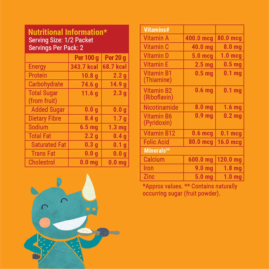 Slurrp Farm Cereal For Little Ones | Wheat Apple & Banana