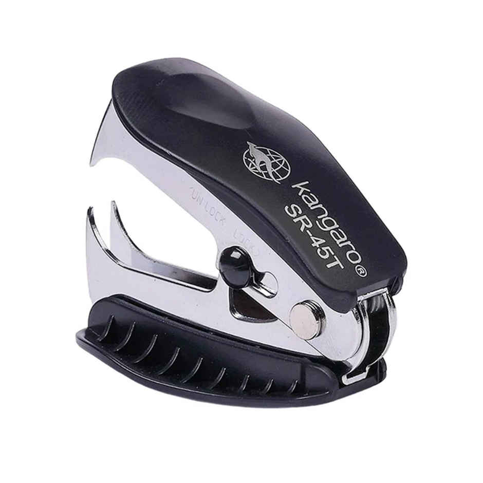 Kangaro Mini Trendy Stapler (Mini + Perfo Punch + Tape Dispenser + Staple Remover + Staples) - Assorted