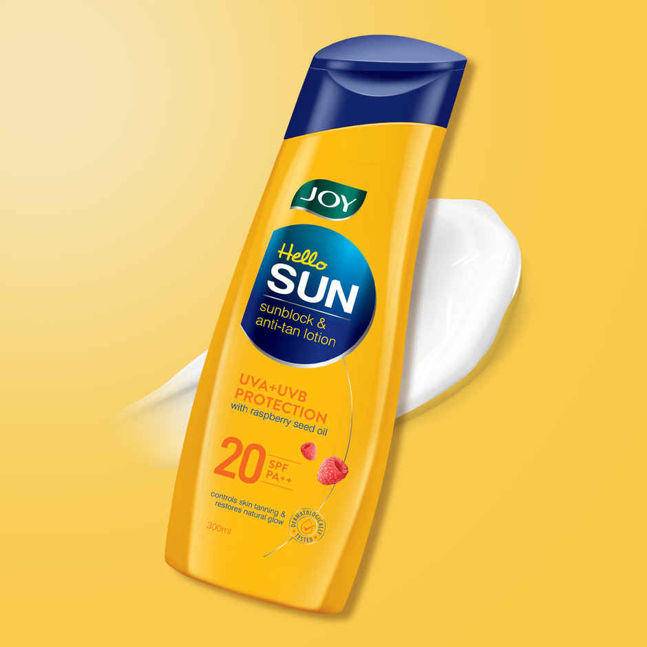 Joy Anti Tan Sunscreen Lotion For Body With SPF 20 PA++