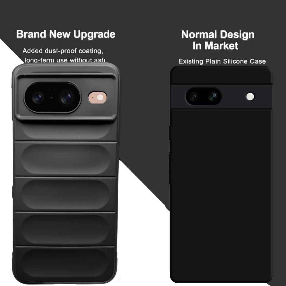 Artistque Case For Google Pixel 8 Liquid Stripe Back Cover Silicone