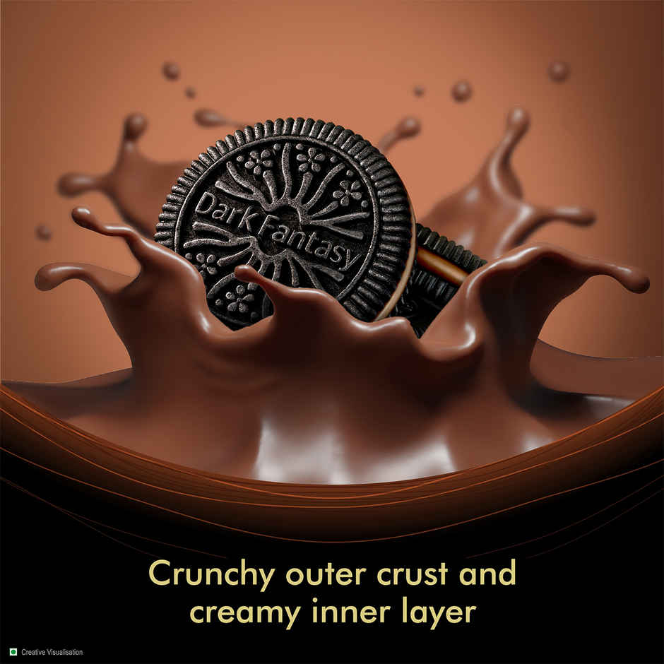 Creme Biscuit Made with Real Chocolate by Sunfeast Dark Fantasy