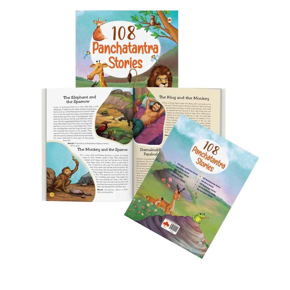 108 Panchatantra Stories (Illustrated) - Story Book for Kids