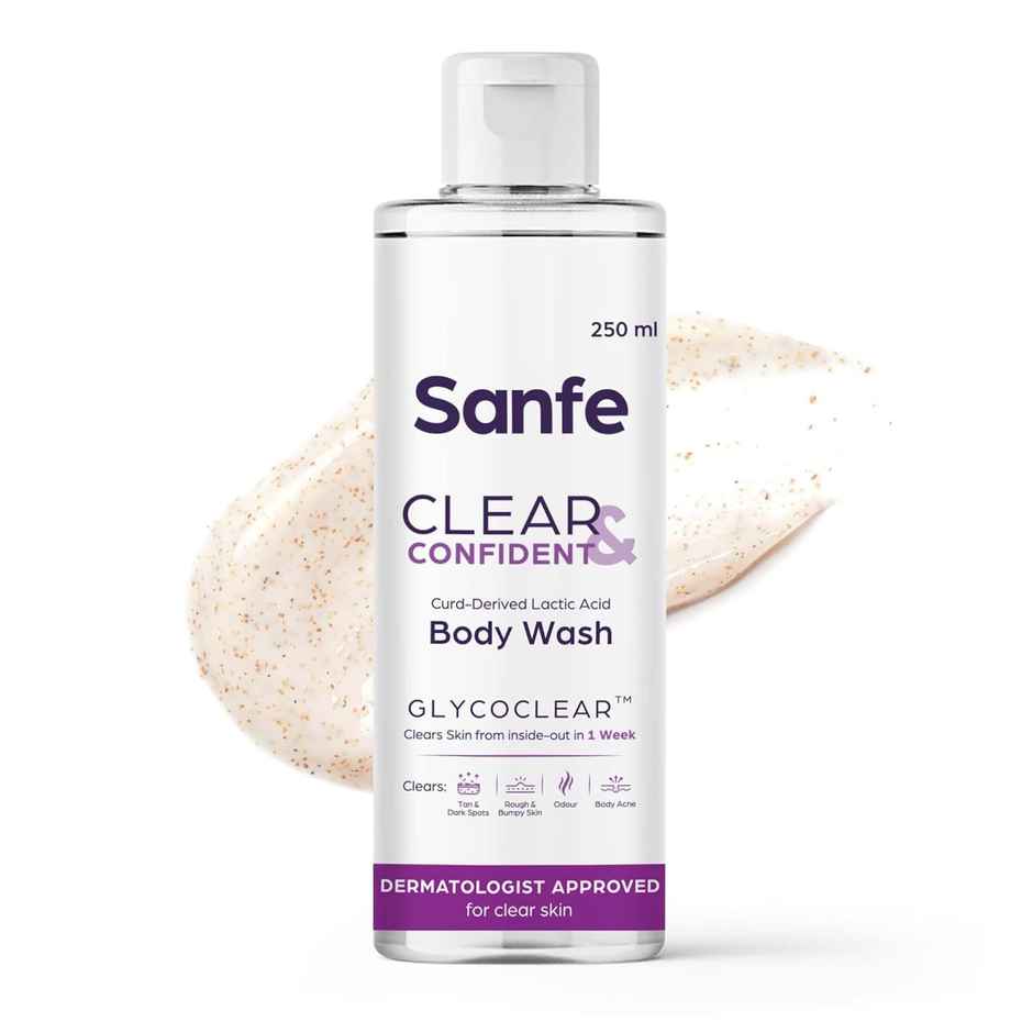 Sanfe Clear & Confident Glycolic Acid Body Wash