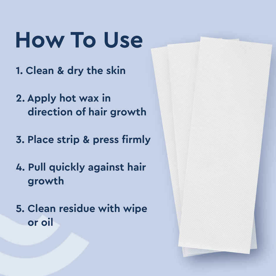 GUBB Hair Removal Body Wax Strips