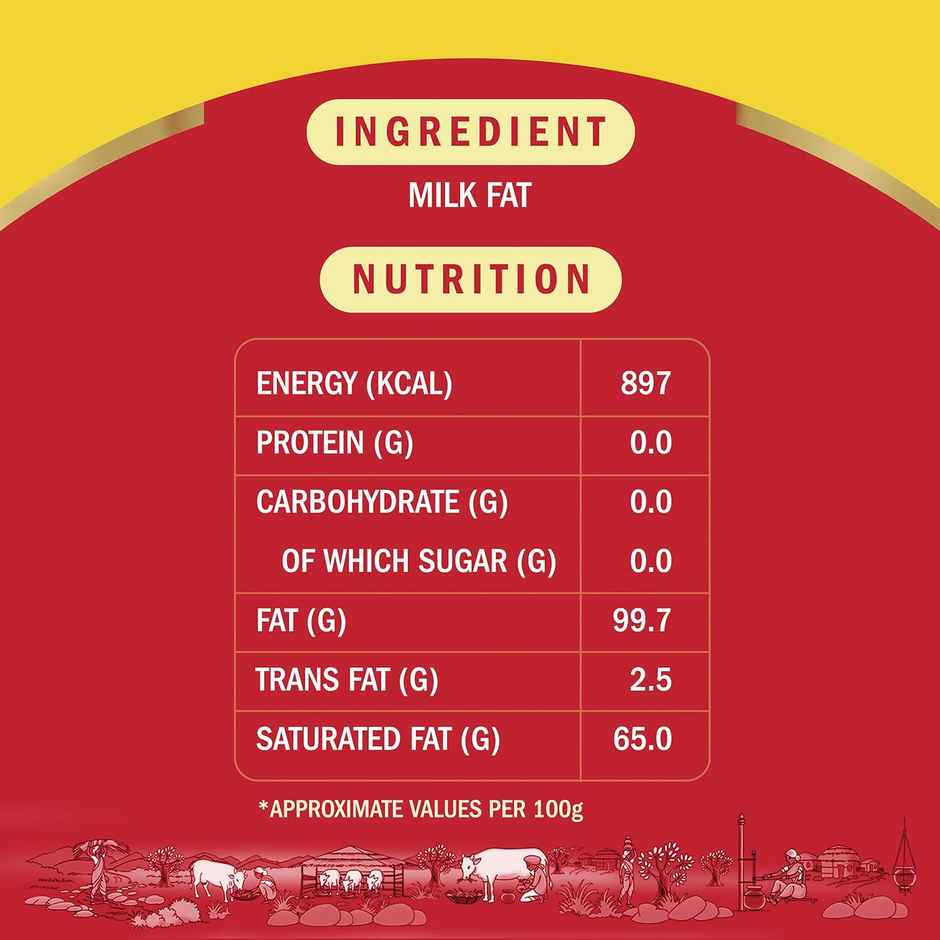 Aashirvaad Svasti Pure Cow Ghee | Pet Pack