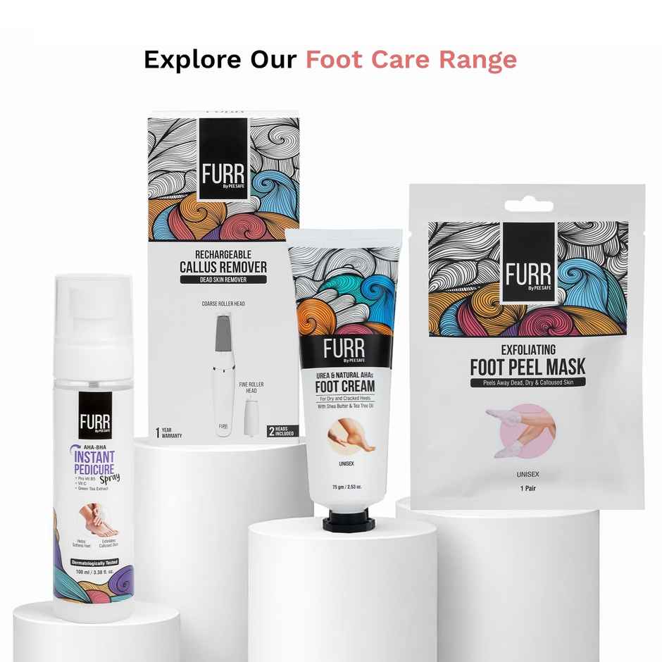 FURR By Pee Safe Peeling & Exfoliating Foot Mask