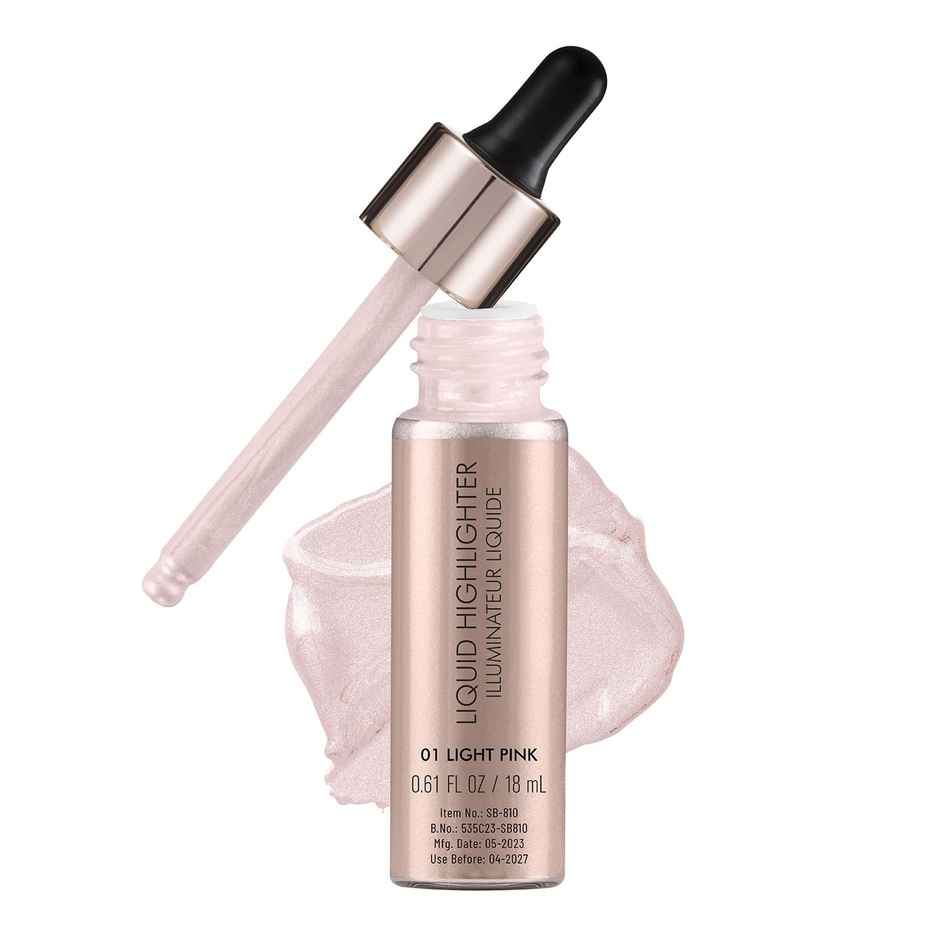Swiss Beauty Drop and Glow Liquid Highlighter - 01 Light Pink