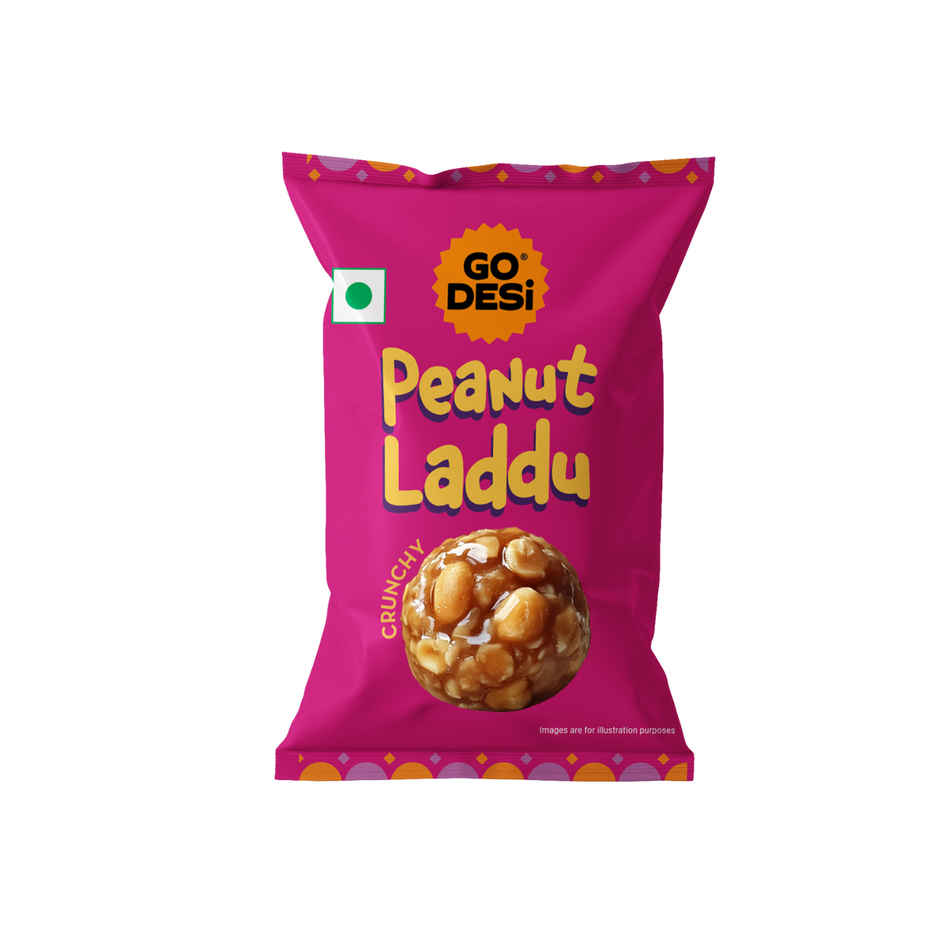 Go Desi Peanut Laddoo